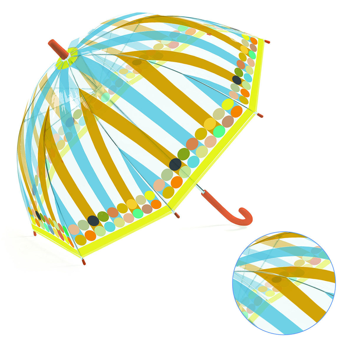 Umbrela pentru copii Forme geometrice, Djeco [ps:329999da-db05-4107-84c9-42fef6c05a7b]