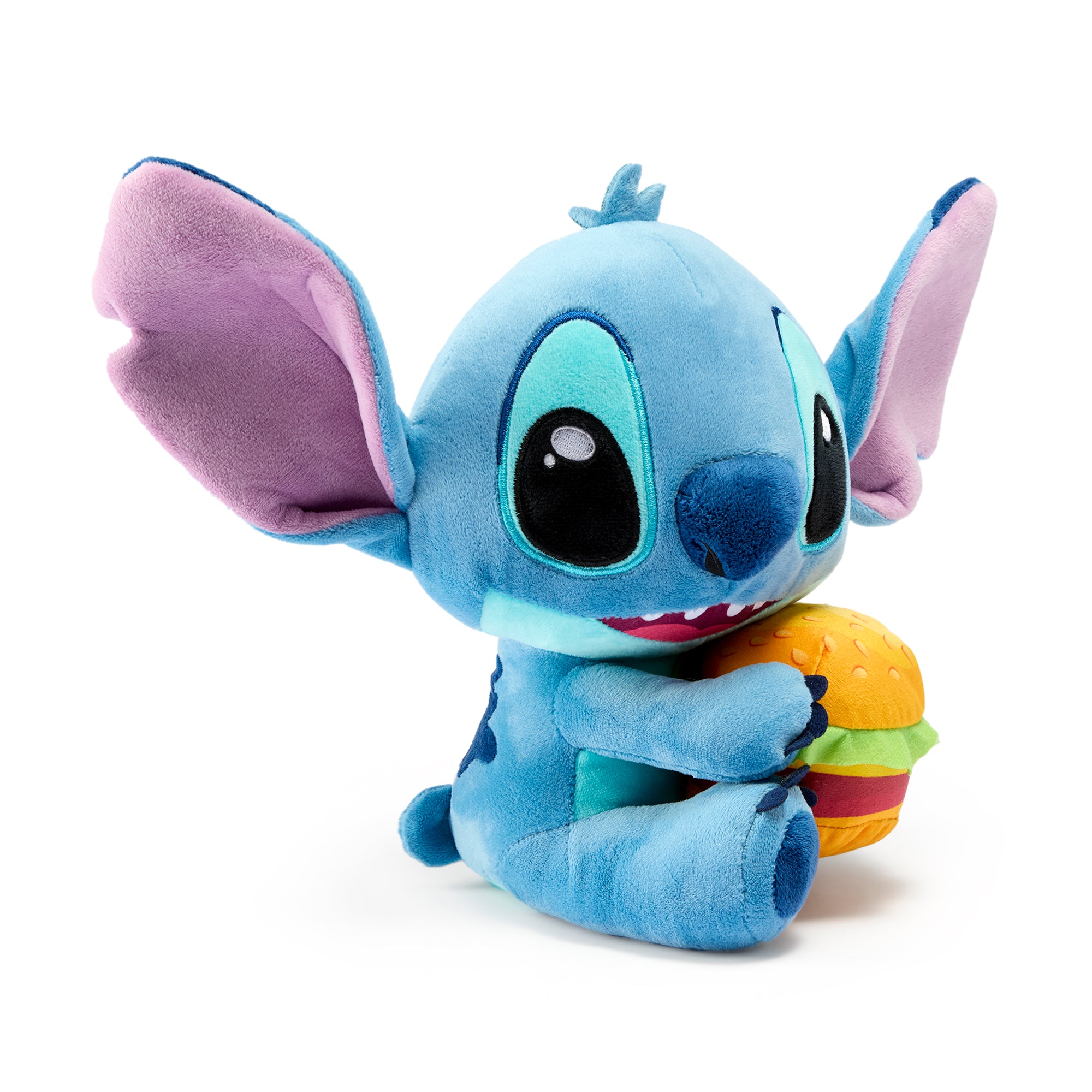 DISNEY 1 model, jucarie de plus, Stitch cu burger, 25 cm - 1 [ps:1a733daa-c060-4346-8f6f-d3c55d179479]
