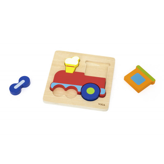Puzzle din lemn 5 piese - trenulet, Viga - Imagine 1 [ps:945399cc-a46d-47f7-9a91-78de5cfcba67]