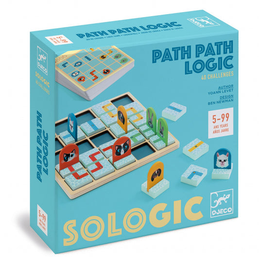 Joc de logica Path Path Logic, Djeco - Imagine 1 [ps:19473169-3969-4773-bb81-695e3888dcfb]