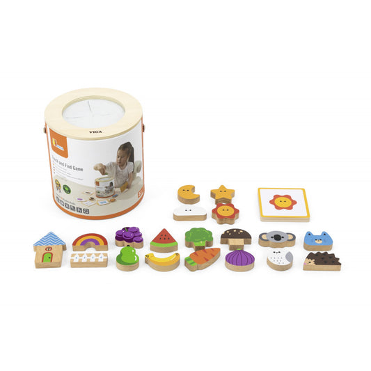 Joc senzorial de asociere Atinge si gaseste, Viga - Imagine 1 [ps:9df40153-cf61-44d7-8134-eef603a4e141]