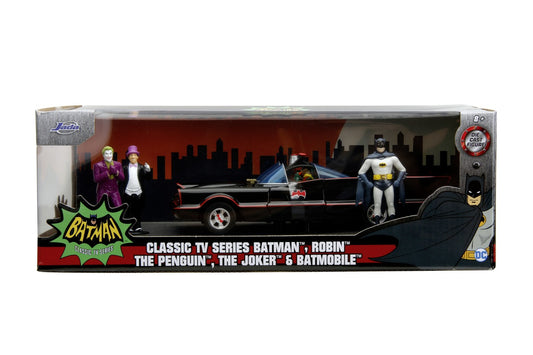 JADA BATMAN SET MASINUTA METALICA BATMOBILE  1:24 SI 4 - Imagine 1 [ps:a08ad7b8-3877-425d-a10a-92365aadaa52]