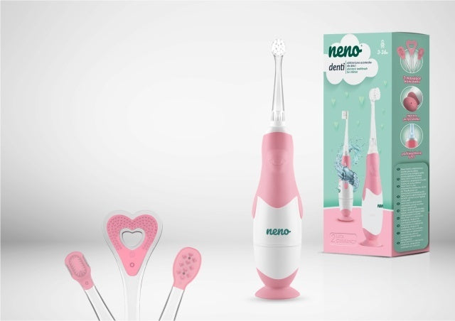 Neno Denti Pink – periuță de dinți electrică de la 3 la - Imagine 1 [ps:57c934dc-cd37-4f93-b2c2-fccd109960ac]