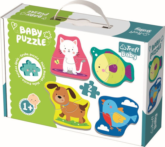 PUZZLE TREFL BABY CLASIC ANIMALE 8 PIESE - Imagine 1 [ps:0c21312b-3a69-4907-bd3e-900d81c6b3d6]