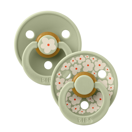 Set 2 Suzete BIBS Colour Studio Flower Latex, 6m+, Sage - Sage (1) [ps:d9842c3f-66b2-4328-83d9-6cb79dfd0185]