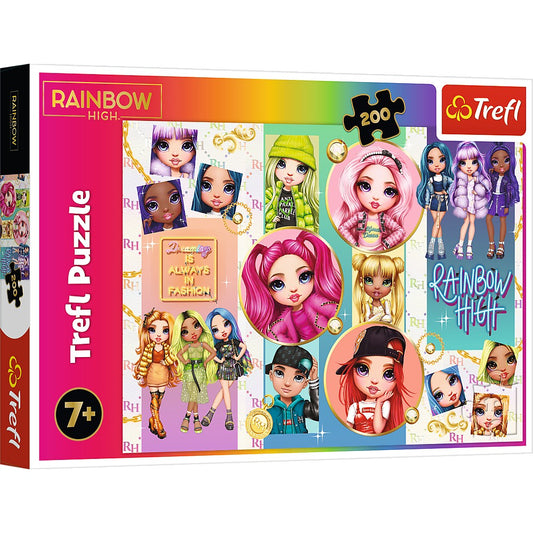 PUZZLE TREFL 200 RAINBOWHIGH PAPUSILE - Imagine 1 [ps:57d3e4d0-b7fc-43e0-980d-51066f46ee10]