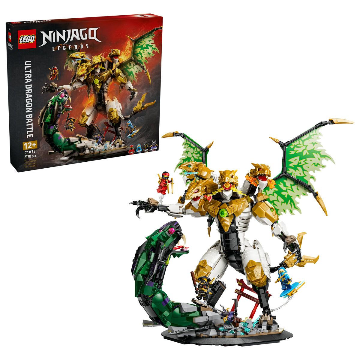 LEGO NINJAGO Bătălia Dragonului 71872 | Set de Construcție - Default Title (1) [ps:b61f3e28-8b1c-405a-8bec-99c9d1ba91e2]