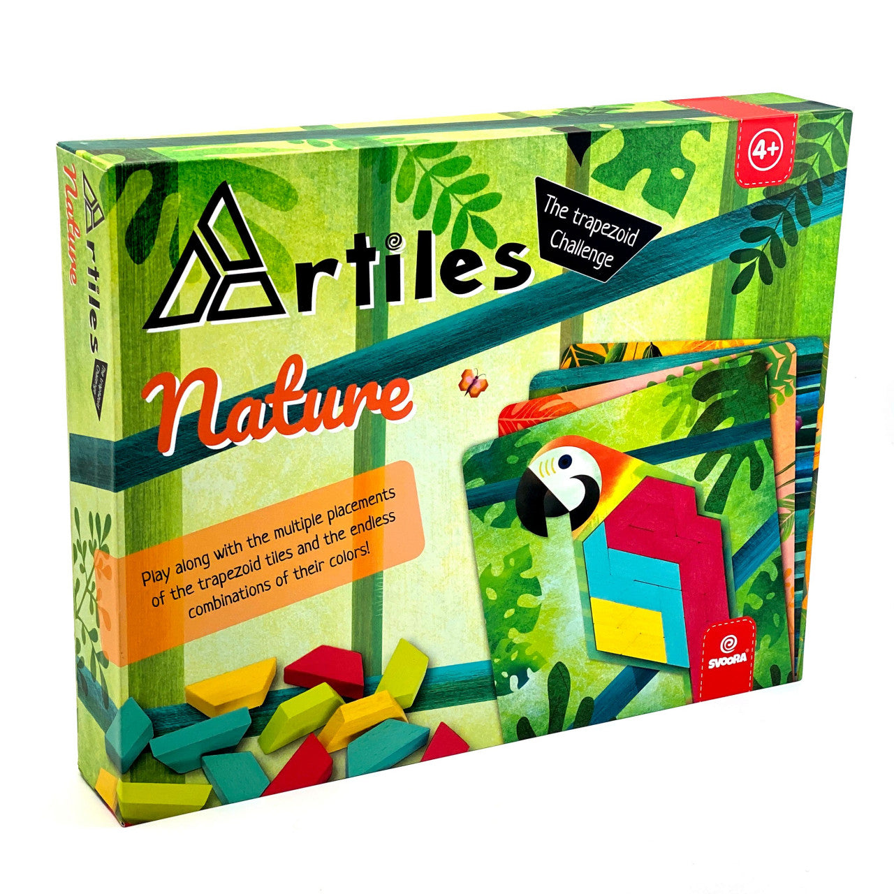 Joc educativ tip mozaic cu forme trapezoidale, Natura Svoora - Imagine 1 [ps:9a148e3e-b66f-4bd6-8a6c-e76a76dfc158]