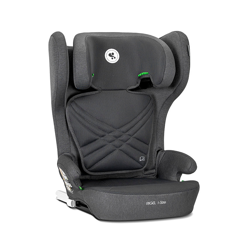 Scaun Auto Lorelli Rigel i-Size, Isofix, 100-150 cm, Black - Grey (1) [ps:47fbcfa9-37ef-4102-9e99-81880e9a5e9e]