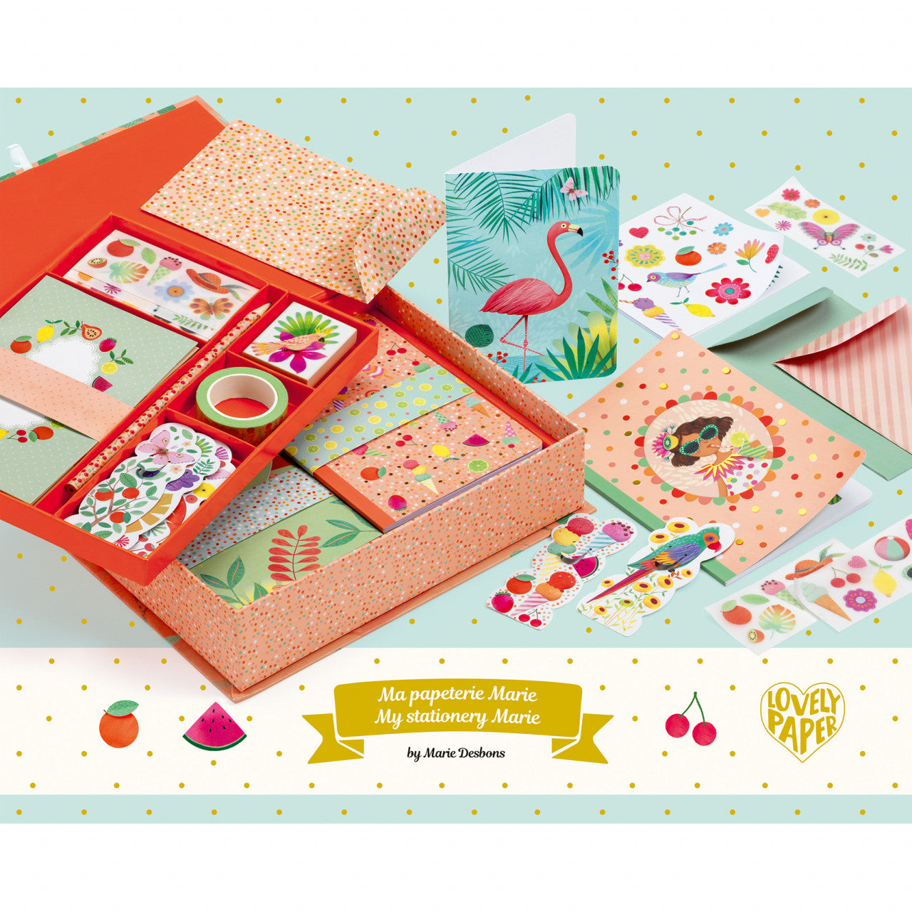 Set papetarie Maria, Djeco - Imagine 1 [ps:c083bc8d-cf6f-4fbd-9085-013c73a34469]