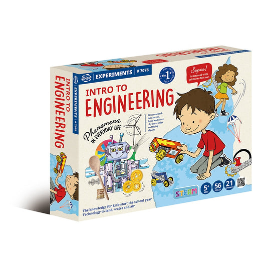 Kit STEM Introducere in inginerie, Genius Toy Gigo Toys - Imagine 1 [ps:f4b11808-0c37-4d9d-9117-c67d037eaff2]