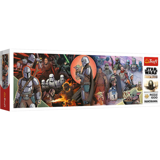PUZZLE TREFL 1000 PANORAMA STAR WARS AVANETURILE - Imagine 1 [ps:c87e1087-449e-48c8-9196-2dbc179688ca]