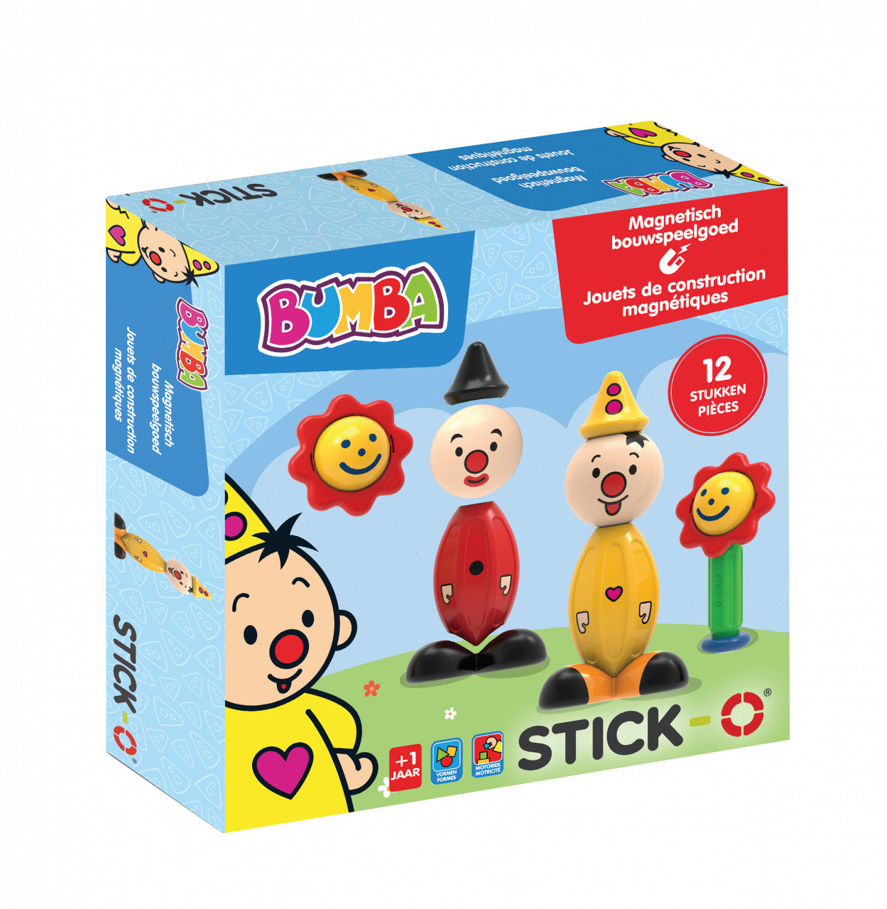 Joc cu magneti Stick-O, Bumba Clicstoys - Imagine 1 [ps:e6cd08cc-c9b7-4b2d-b04a-9e5afd76809e]