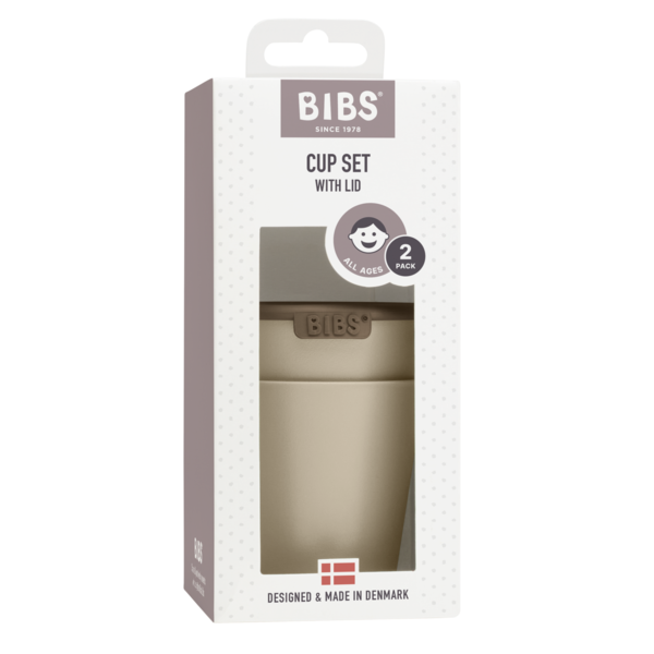 Set 2 Pahare pentru Bebe BIBS, Cloud - Accesorii Hrănire - Vanilie (1) [ps:3635ce03-9bb6-4907-8434-a8f7c879c228]