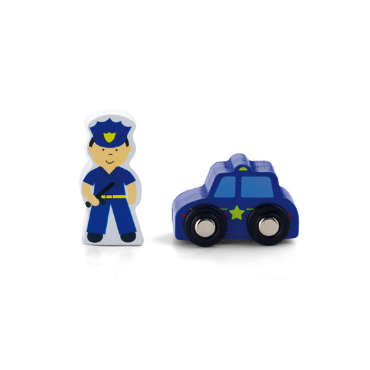 Set de accesorii trenulete - Statie de politie, Viga - Imagine 1