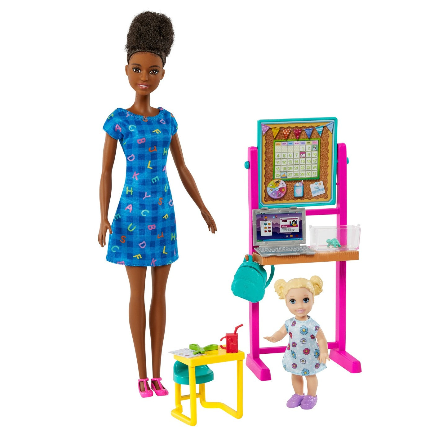 BARBIE CARIERE SET MOBILIER CU PAPUSA APICULTOR Mattel - Profesoara - Bruneta (1) [ps:b55e4f26-1989-436b-a9f5-56aac1128898]