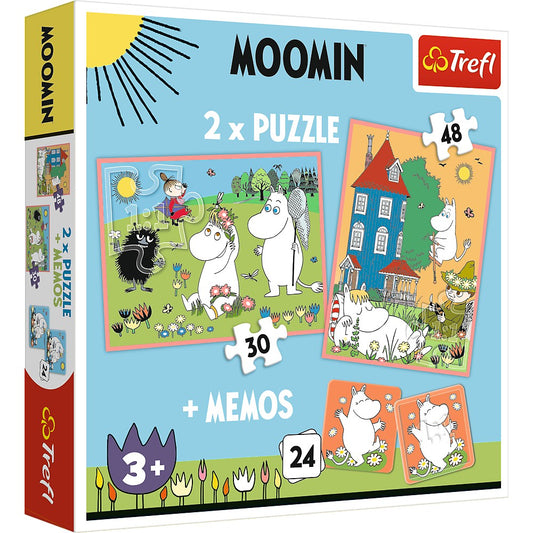 PUZZLE TREFL 2IN1 MEMO MOOMIN - Imagine 1 [ps:64901b82-d80f-4c6f-82ce-ad5cd1a283f1]