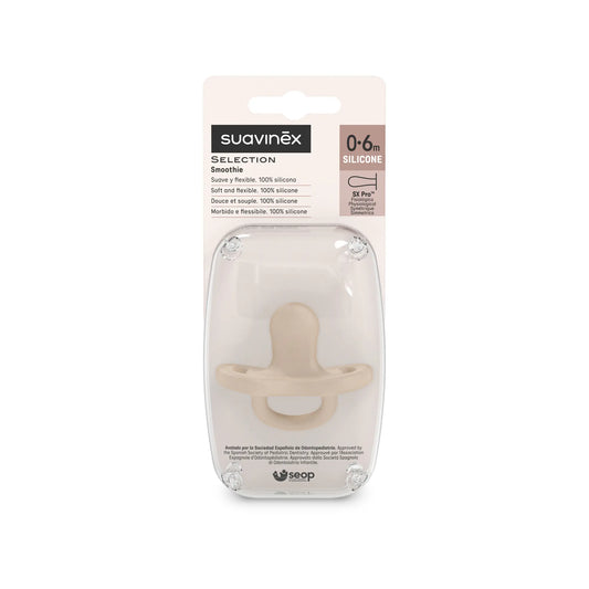 Suzetă Anatomică Suavinex SX Pro 0-6 luni, Roz - Colour - Bej (1) [ps:8bbbab33-7e42-4b88-a776-11027c0f83d2]