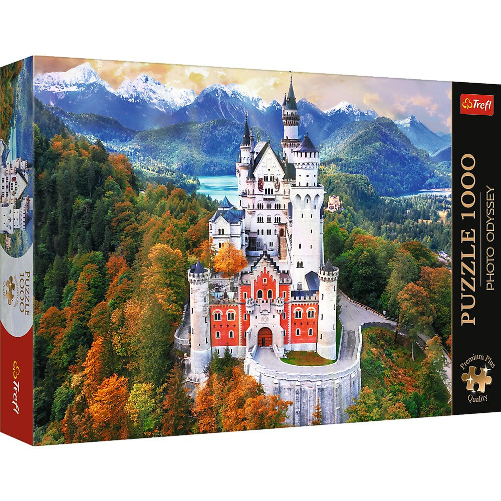 PUZZLE TREFL 1000 PREMIUM PLUS PHOTO ODYSSEY CASTELUL NEUSCHWANSTEIN G - Imagine 1 [ps:f01be8a1-9b45-4e58-ae74-e0b7e71d5a4c]