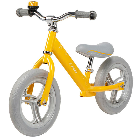 Bicicleta fara pedale Nils, Skiddou, Galben - Imagine 1 [ps:53f01e59-3760-46d4-97c1-2fcd5b764125]