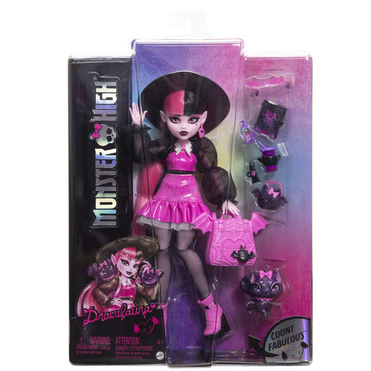 MONSTER HIGH PAPUSA DRACULAURA SI ANIMALUTUL COUNT - Imagine 1 [ps:05708648-f9be-4294-bad6-26b3606172e0]