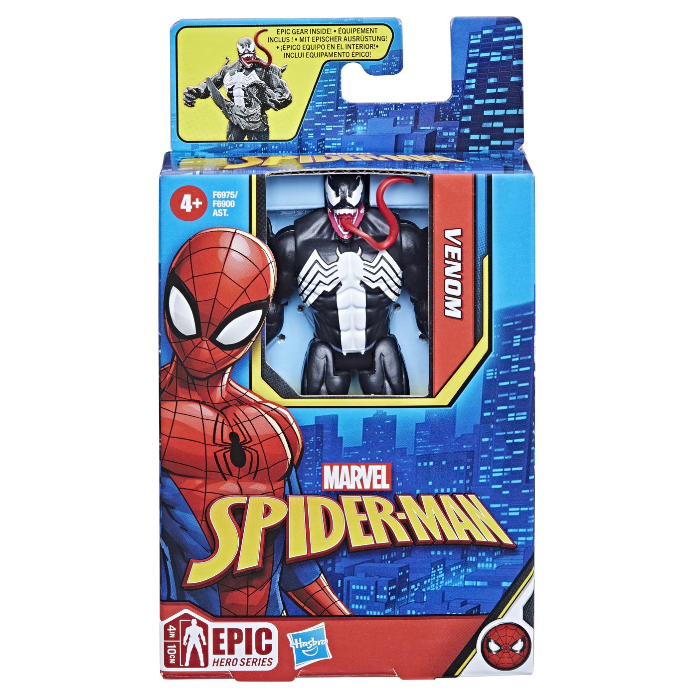 SPIDERMAN EPIC HERO FIGURINA VENOM 10CM Hasbro - Imagine 1