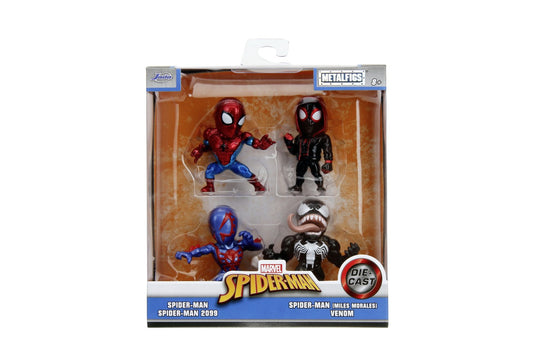 JADA MARVEL SPIDER MAN SET 4 FIGURINE METALICE 6.5CM Simba - Imagine 1 [ps:657c4129-b6ea-4f13-98c5-e629edff3660]