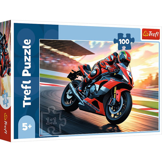 PUZZLE TREFL 100 MOTOCICLETA RAPIDA - Imagine 1 [ps:df3cbd1d-1fa8-415c-9e4f-05d315ee3be4]