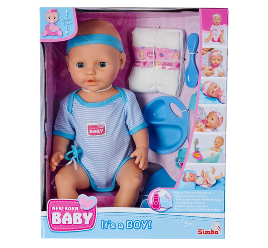 NEW BORN BABY BEBELUS 43CM Simba - Imagine 1