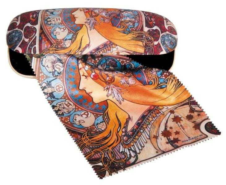 Etui cu textil si protectie ochelari Art Nouveau, Fridolin - Imagine 1 [ps:08ee27e4-2b86-4fcb-96da-4ba5a46faf55]