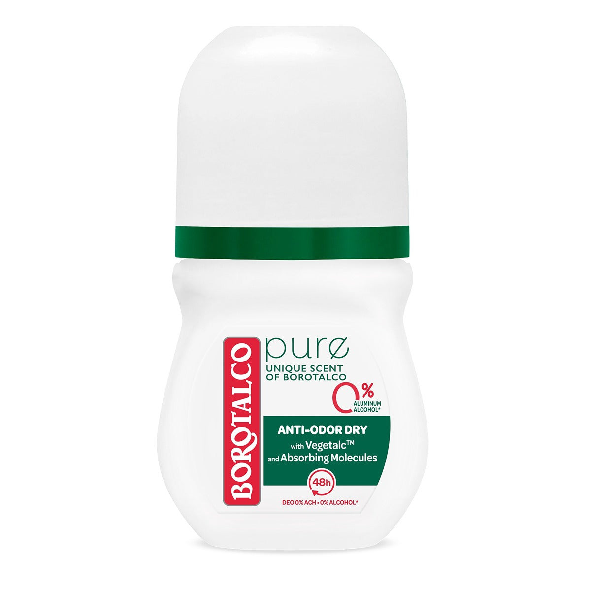 BOROTALCO Pure Original, deodorant, roll-on, 50 ml - Imagine 1