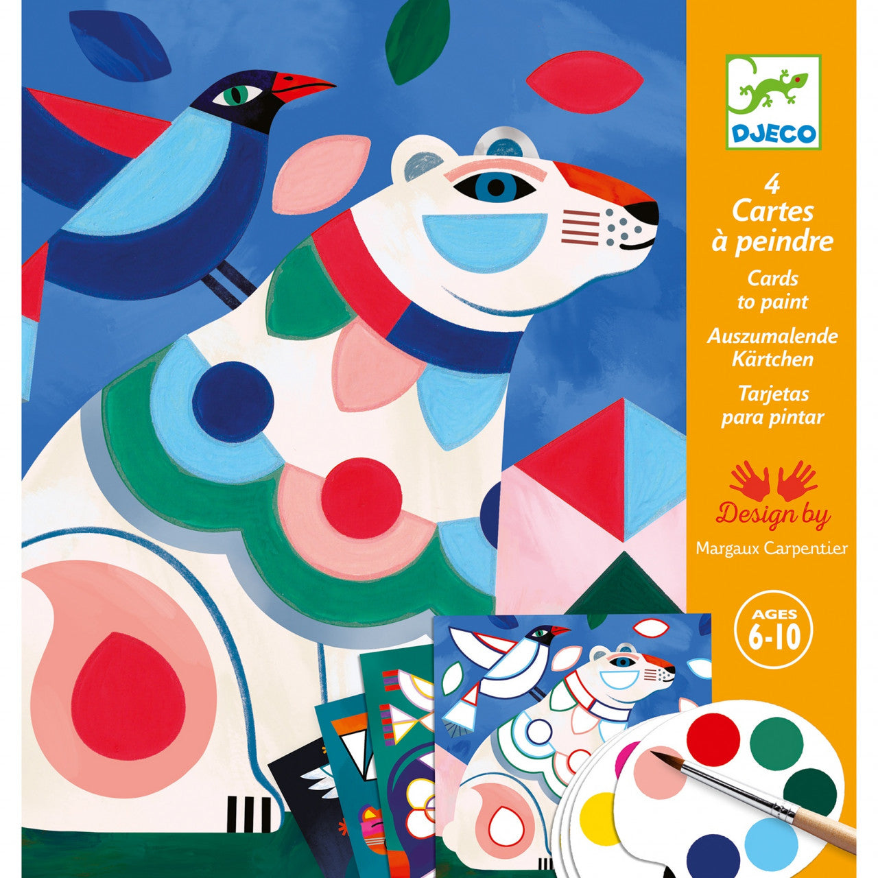 Atelier creativ pictura Animale, Djeco - Imagine 1 [ps:4704a3e1-edf7-4415-9532-34648d447e86]