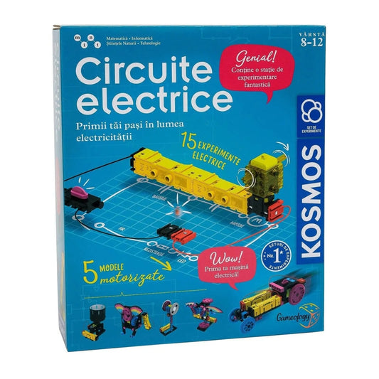 Kit STEM Construieste circuite electrice, Thames & Kosmos - Imagine 1 [ps:3a29bd99-cb91-447e-953a-946ca38c4bdd]