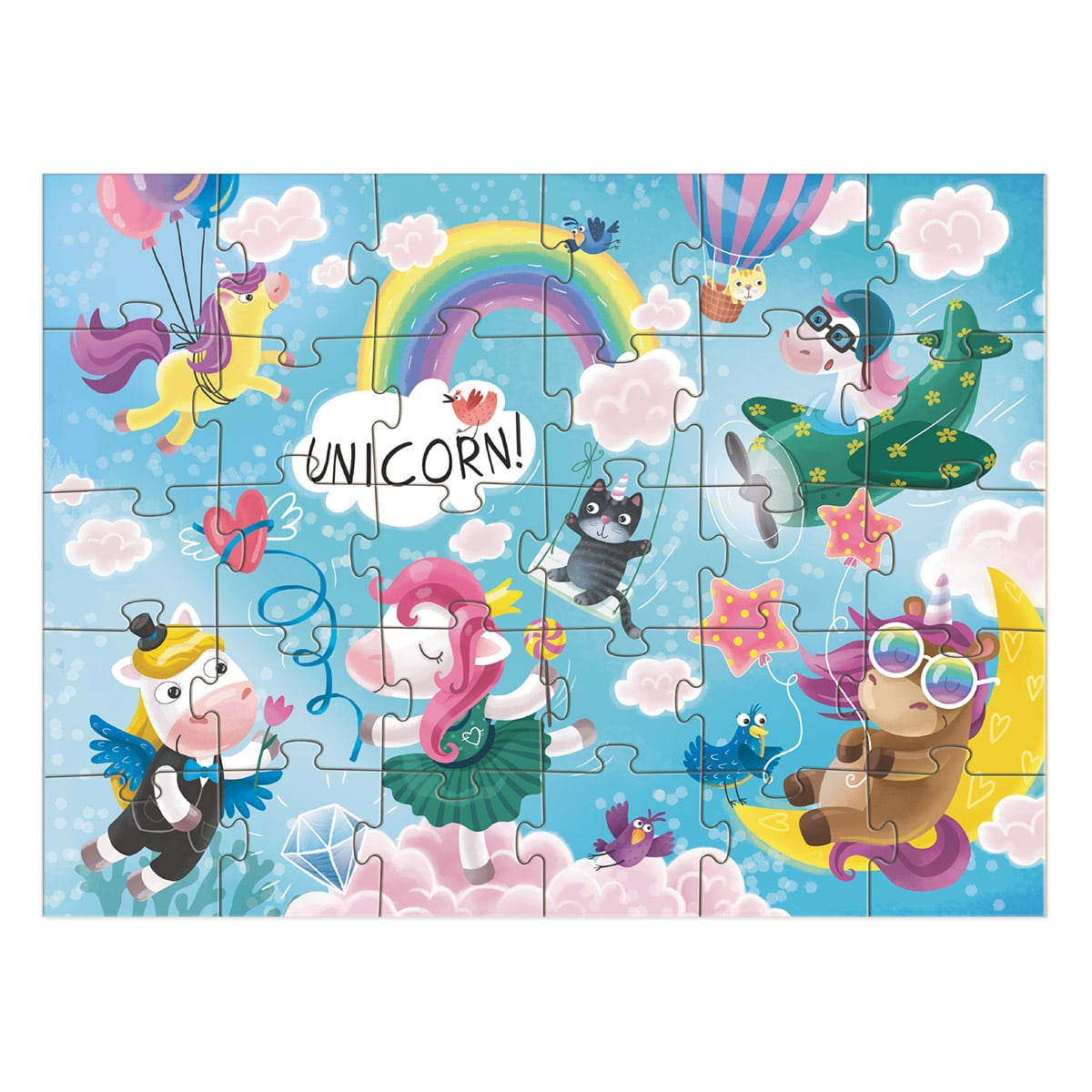 Puzzle Aventurile Unicornilor 30 piese - Dodo Toys - Default Title (1) [ps:3fae2ef0-ab0b-43df-91f1-ed5e33b68a82]