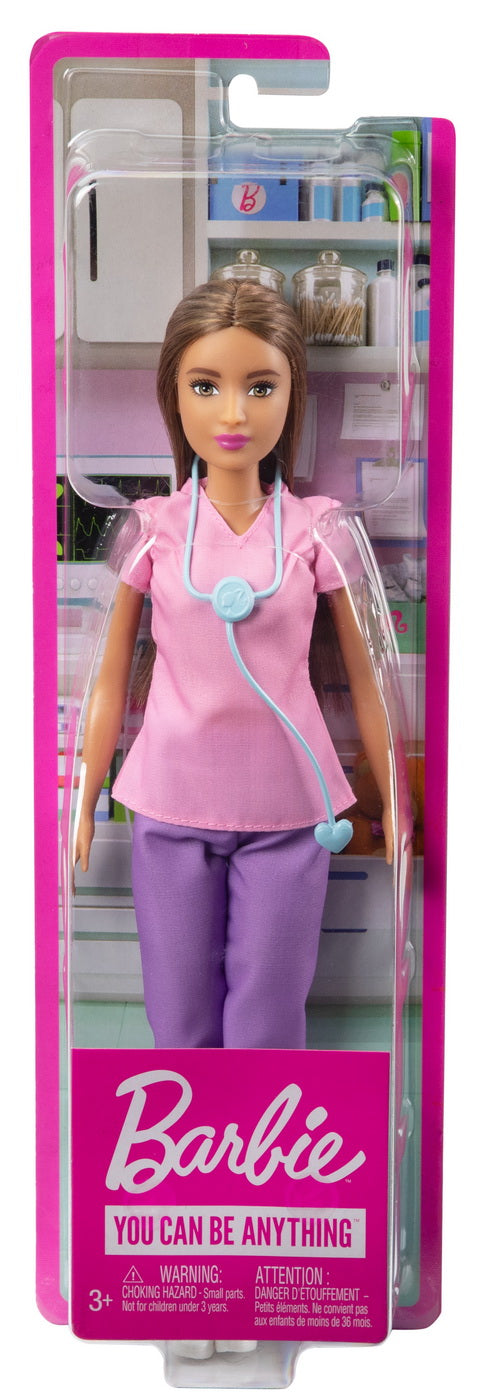 PAPUSA BARBIE ASISTENTA MEDICALA SATENA Mattel - Imagine 1 [ps:66838b82-65b6-4f91-8eec-4d02e8609fa8]