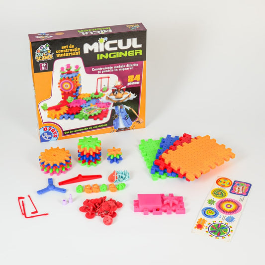 D-TOYS Micul Inginer - Set de Construcție Educativ - Default Title (1) [ps:db79ab27-d688-4ad7-9254-d563ee83cba9]