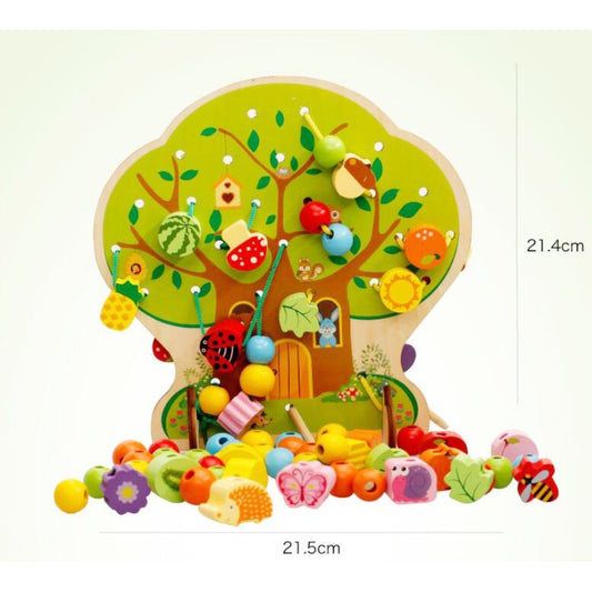 Jucărie Montessori 2 în 1 Pomul cu Fructe Flippy, 102 piese - Default Title (1) [ps:42711bfc-5474-48a8-ae17-d7bf8fa9c646]