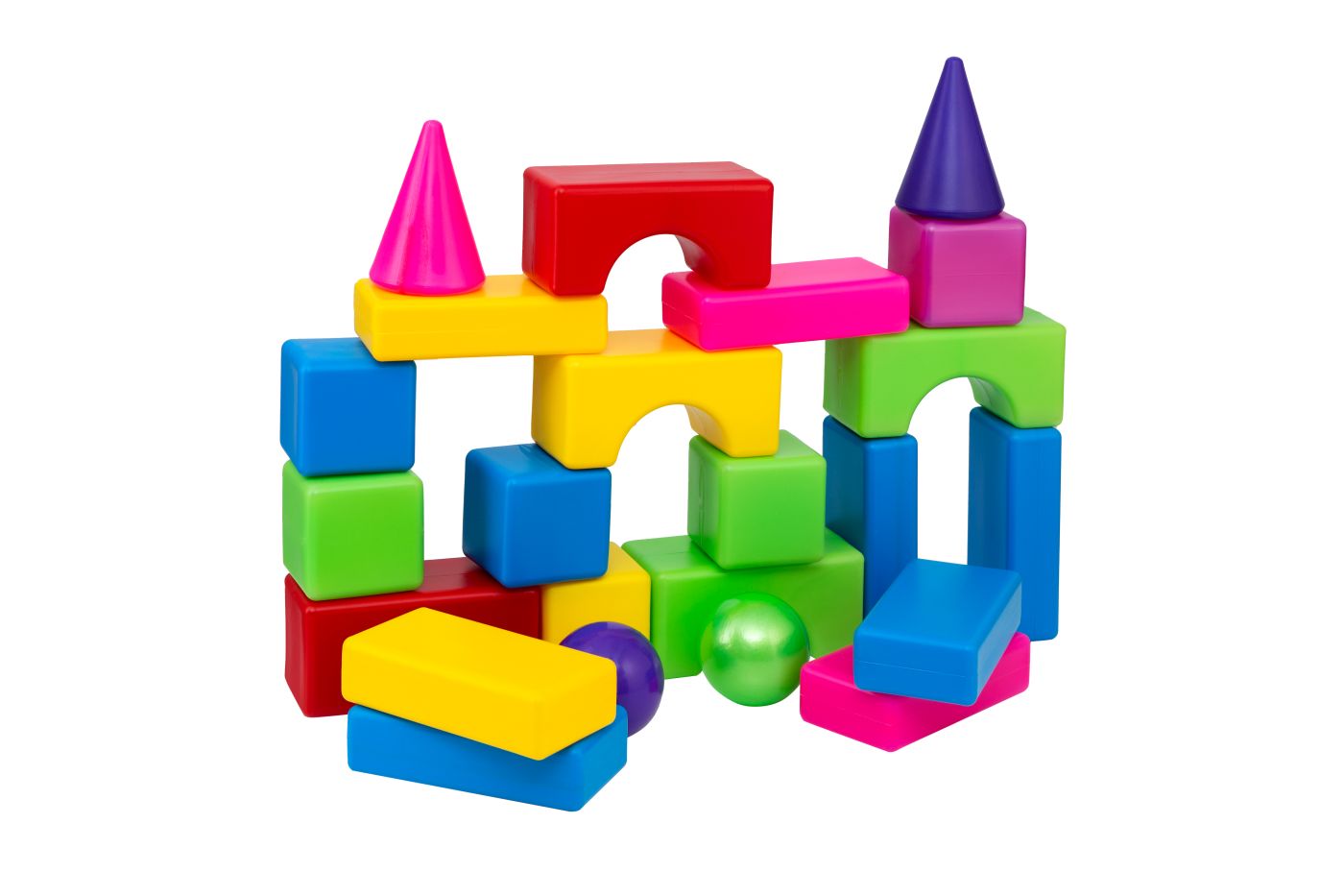 Set Constructor Blocuri Multicolore 1 Viva Toys - Default Title (1) [ps:a31be4e5-e7e8-46c8-b746-3267226977dc]
