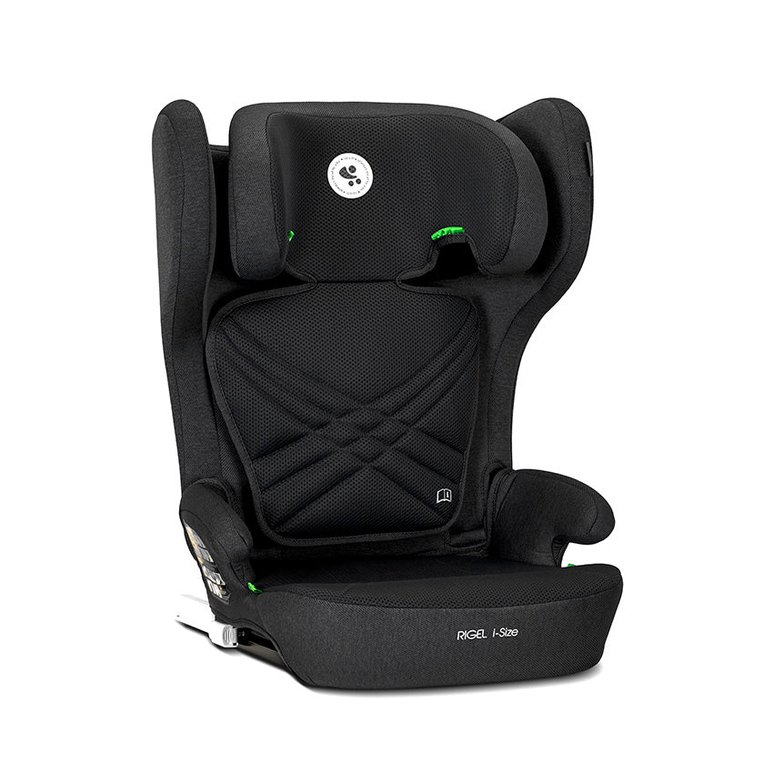 Scaun Auto Lorelli Rigel i-Size, Isofix, 100-150 cm, Black - Black (1) [ps:c3544051-ecc6-4892-8682-2d80d888c96d]