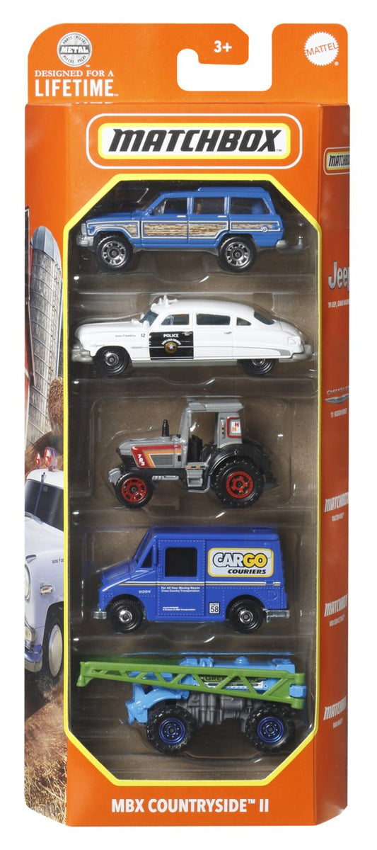 MATCHBOX SET 5 MASINUTE METALICE MBX COUNTRYSIDE II - Imagine 1 [ps:41c84e02-578a-42ed-9659-f226c593009a]