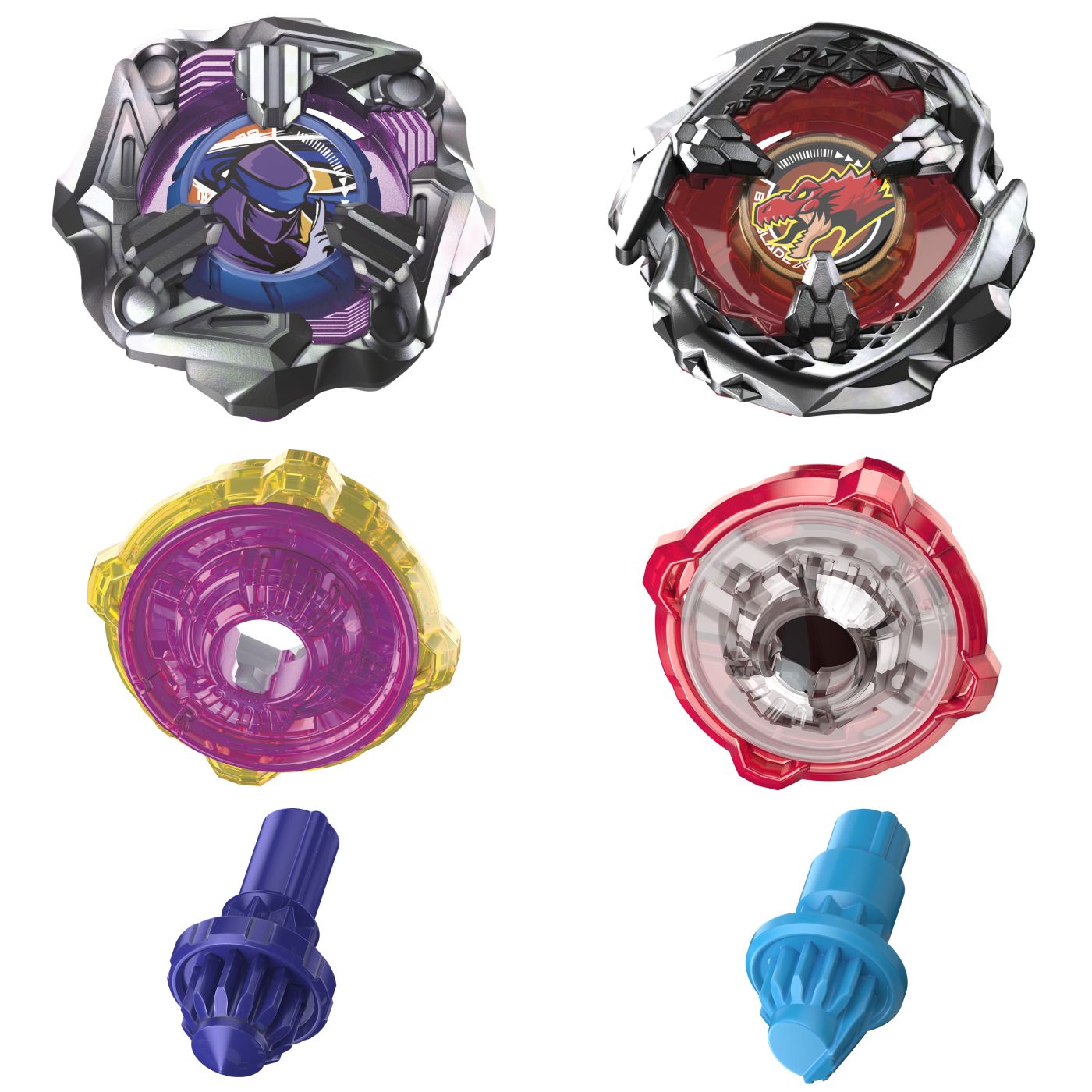 BEYBLADE X PACHET DUO BEAT TYRANNO 4-70Q SI KNIFE SHINOBI 4-80HN [ps:0cda47b3-34cf-4eac-9ea6-add85a16d868]