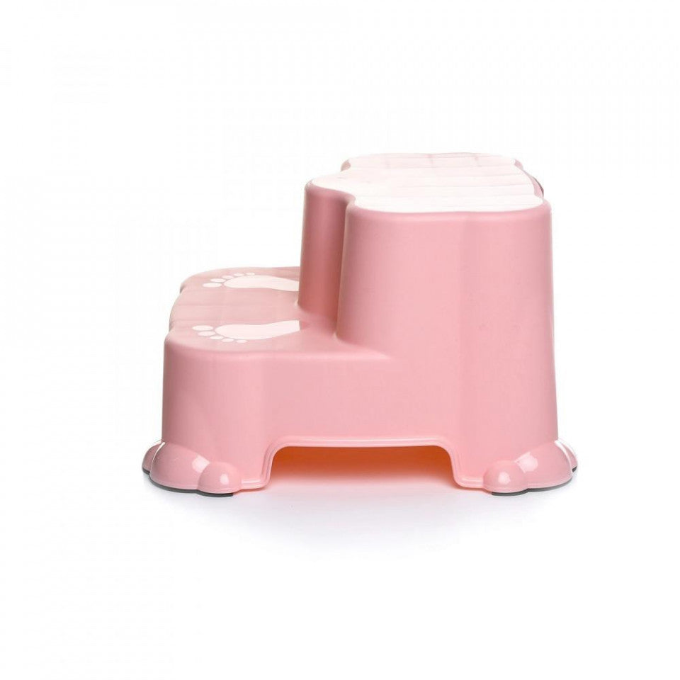 Inaltator cu doua trepte Step Stool BabyJem (Culoare: Verde) - Roz [ps:831db84a-8a48-4822-9c2a-a1769371895f]