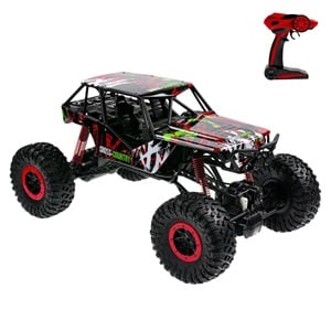 Mașină Telecomandată Rock Crawler Jumbo 1:10, Negru-Roșu - Masina cu Telecomanda Rock Crawler Neagra Rosie 1:10/2.4GHz (1) [ps:9b3dae7c-2a80-4a6f-8473-ee2e625411ed]