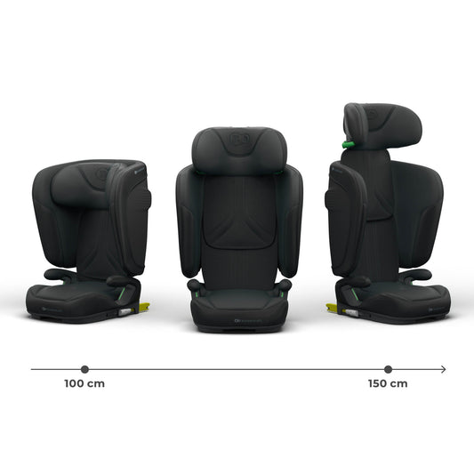 SCAUN AUTO KINDERKRAFT UNITY2 100-150 CM, BLACK - Negru