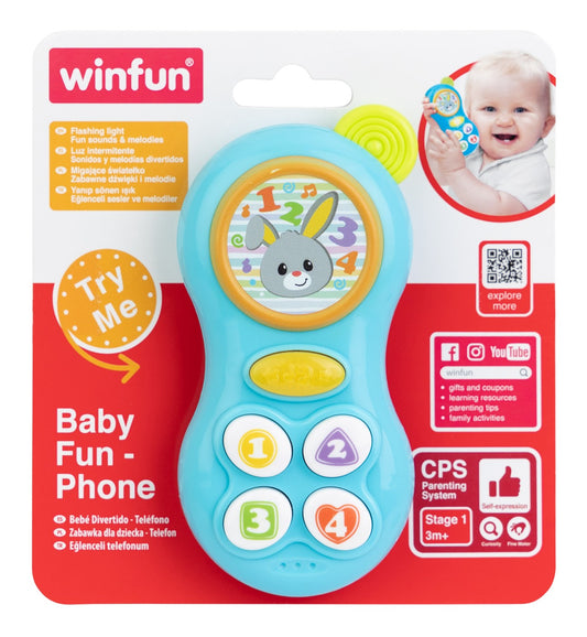WINFUN TELEFON PENTRU BEBELUSI ALBASTRU - Imagine 1 [ps:b28e826c-5b57-49a3-b164-1c37aac6a1f3]