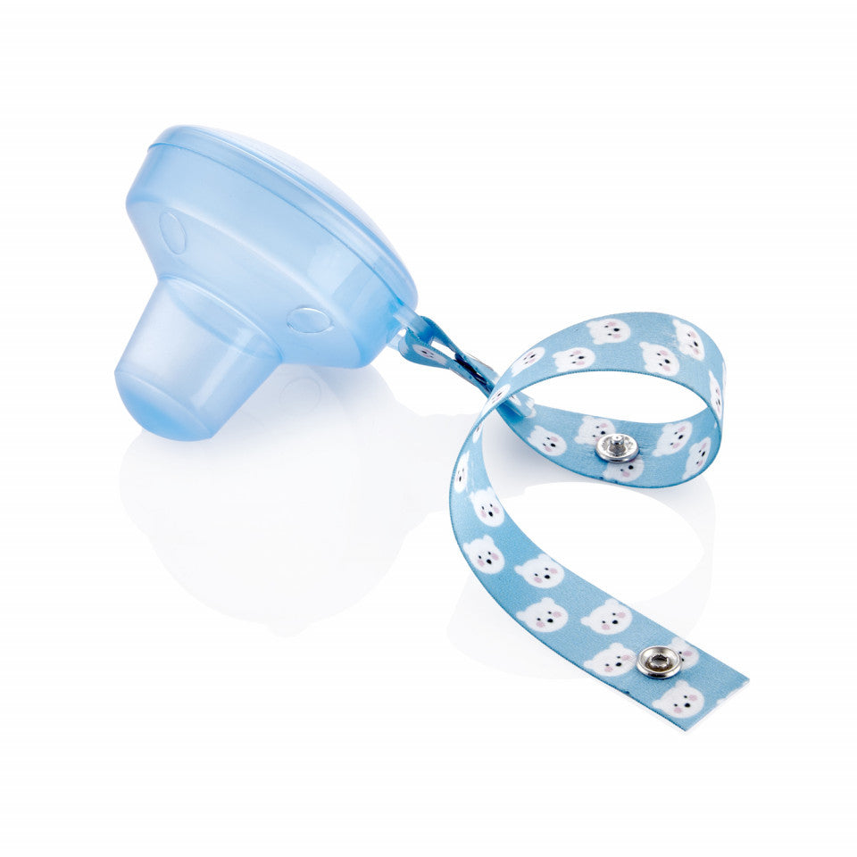Cutiuta pentru suzeta cu lantisor BabyJem (Culoare: Alb) [ps:33530911-b4cd-4db9-830a-69aeeb7e025b]