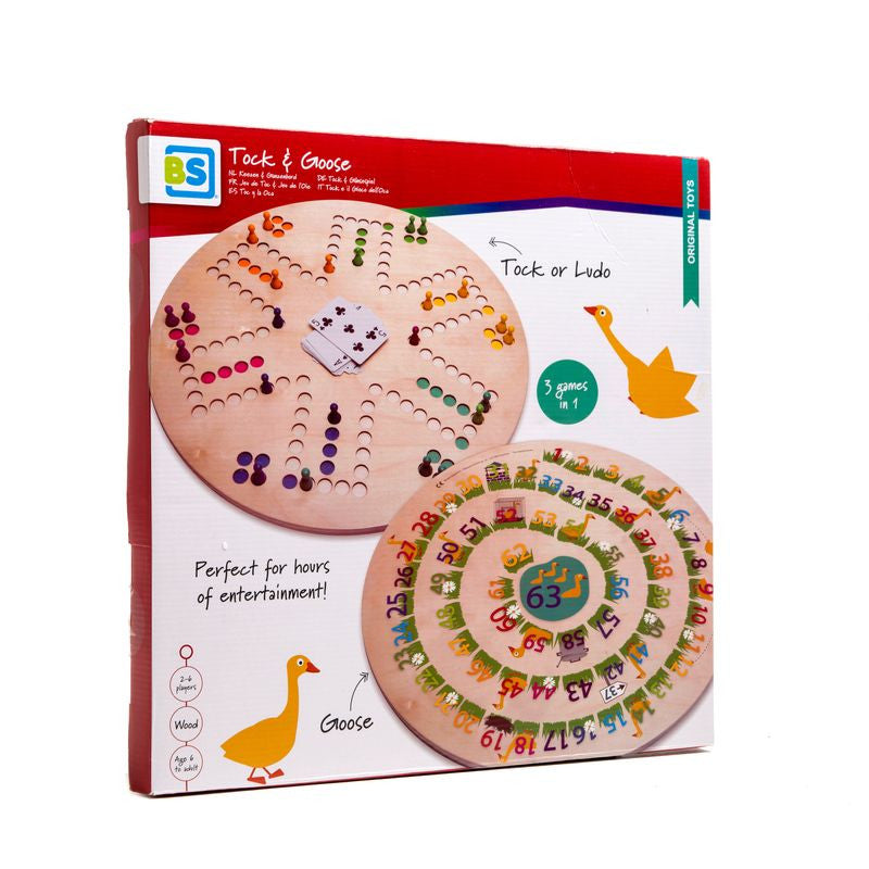 Joc 3 in 1 - Goose, Tock si Ludo (Nu te supara, frate!), - Imagine 1 [ps:854e8741-b214-486d-9c0d-92b8fe11c8c1]