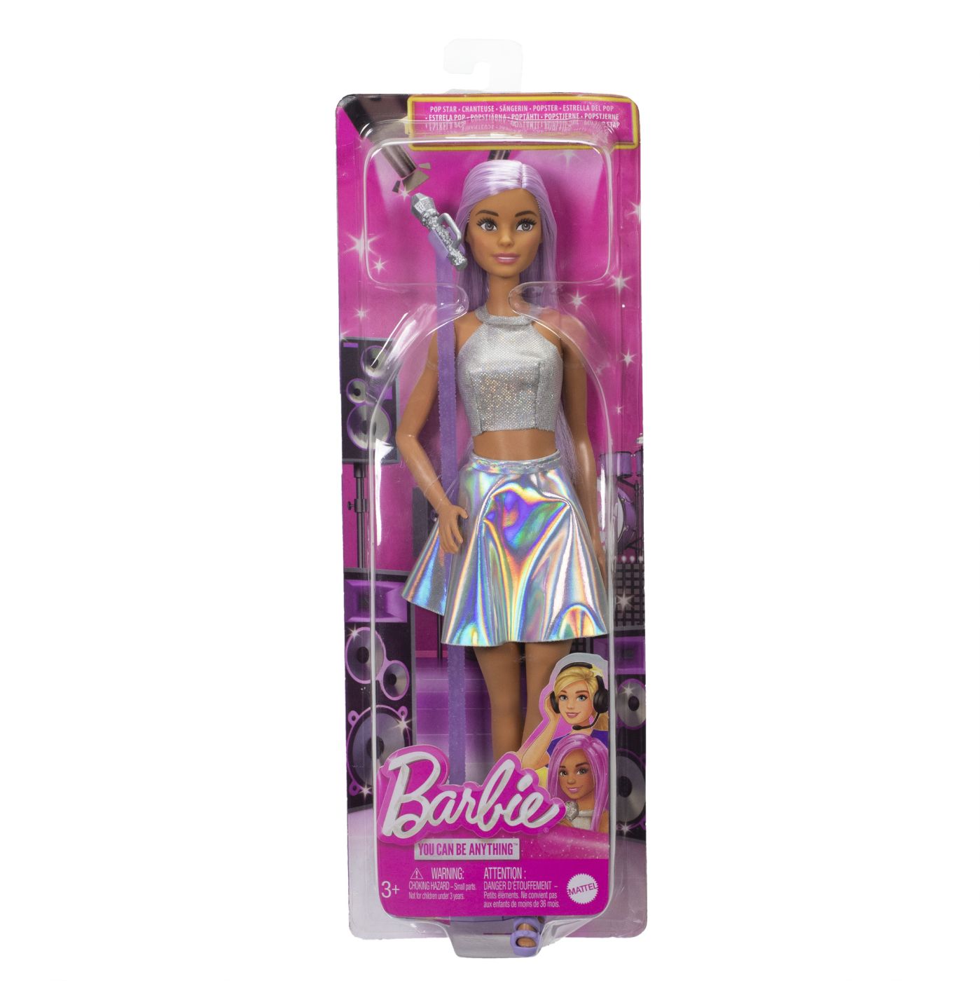 BARBIE PAPUSA BARBIE YOU CAN BE SET BARBIE STAR POP SI - Imagine 1 [ps:89739ac7-791a-417e-95a6-d44c5f60c464]