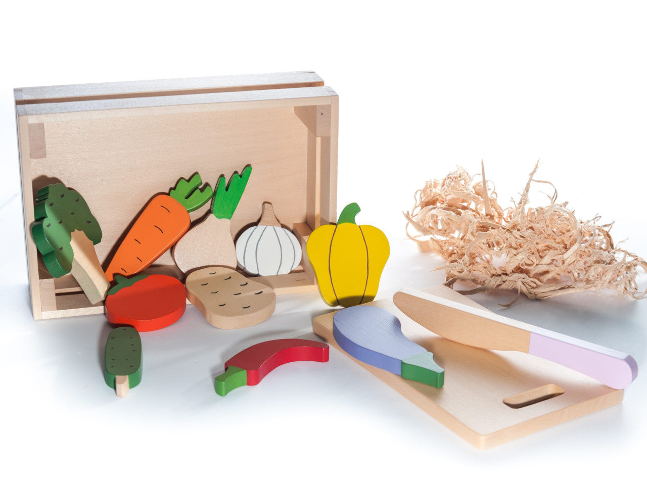 Ladita cu legume, jucarie handmade Marc toys - Imagine 1 [ps:12d4f039-cc24-44a8-8dba-17f0b7781464]