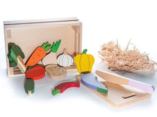 Ladita cu legume, jucarie handmade Marc toys - Imagine 1 [ps:12d4f039-cc24-44a8-8dba-17f0b7781464]